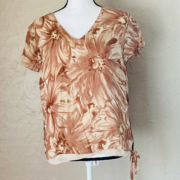 Chadwick’s Silk v neck tee (16) - Picture 1 of 8